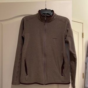 Patagonia lightweight polyester jacket brown size womens M